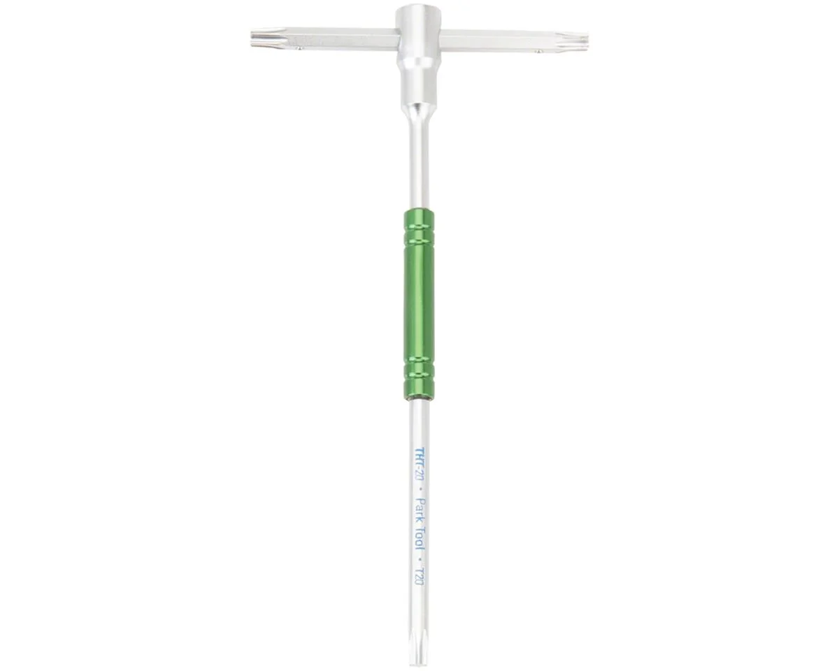 Park Tool Sliding T-Handle Torx Wrenches (Silver/Green) (T20)